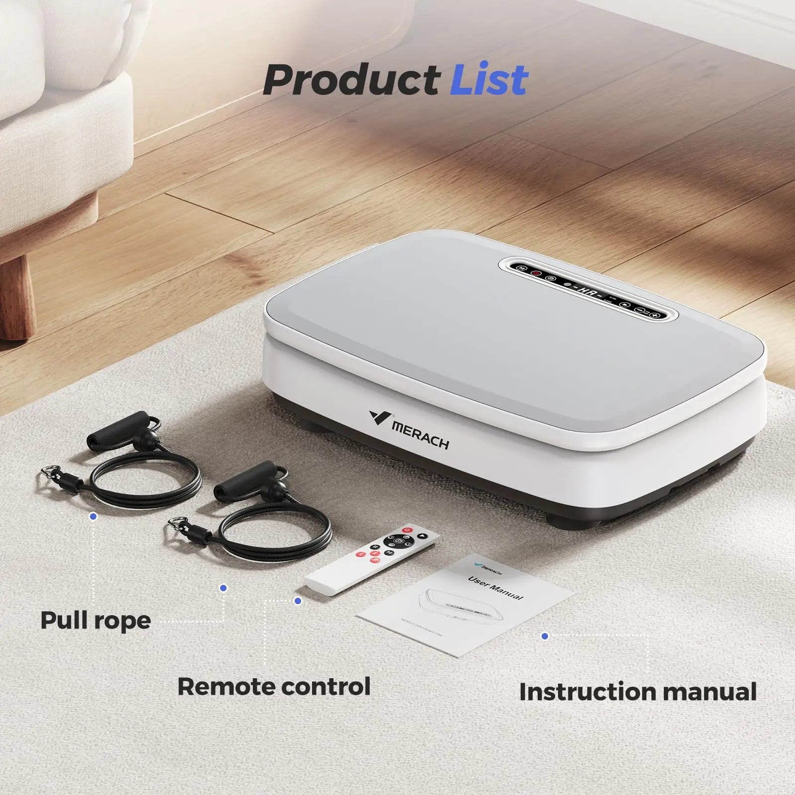 MERACH Vibration Plate Exercise Machine