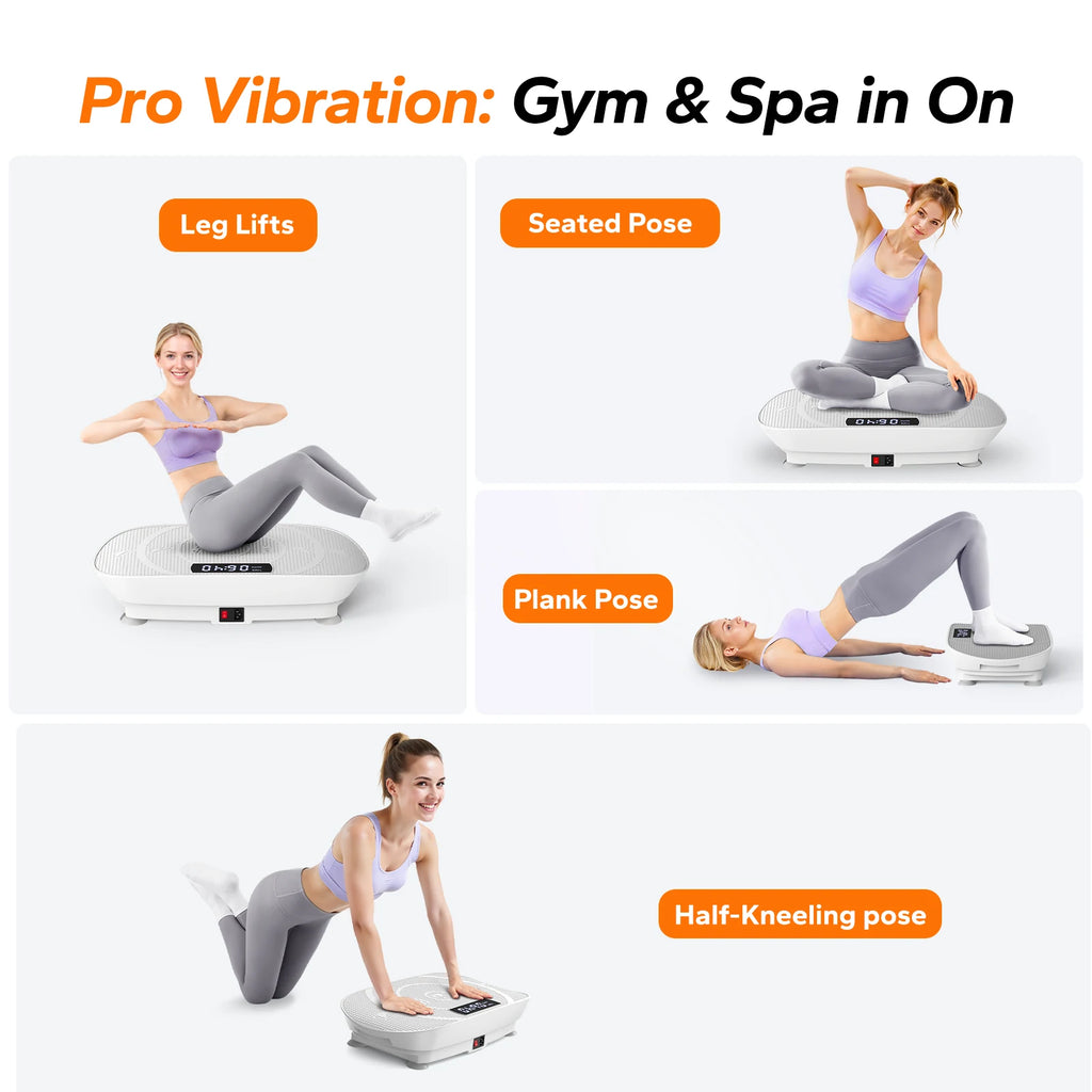 Vibration Plate Exercise Machine For Whole Body