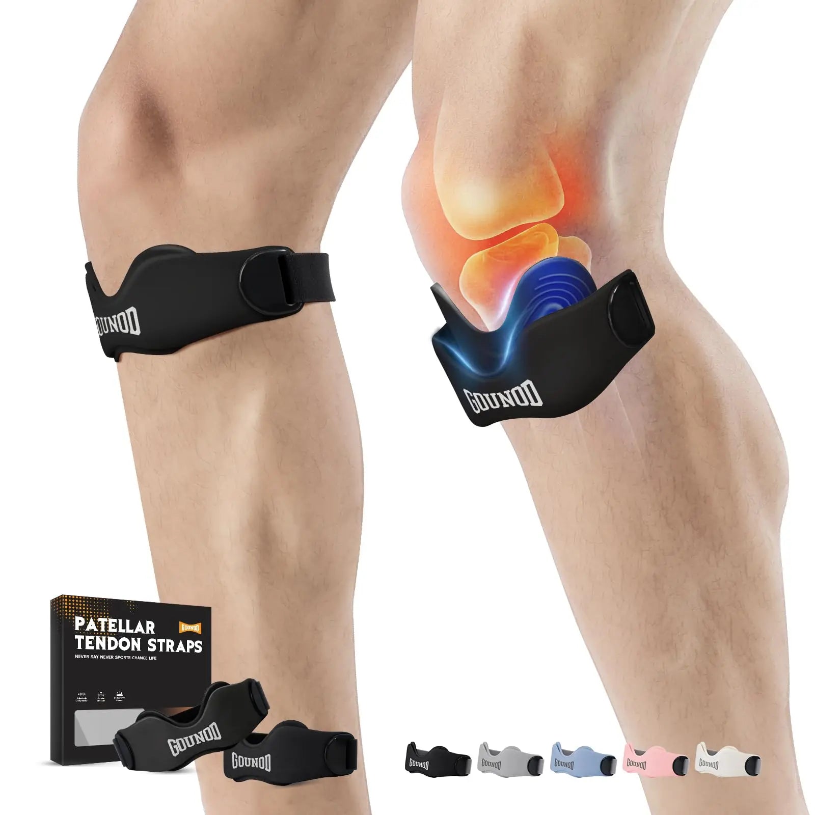 2pcs Patellar Tendon Support (Basketball)
