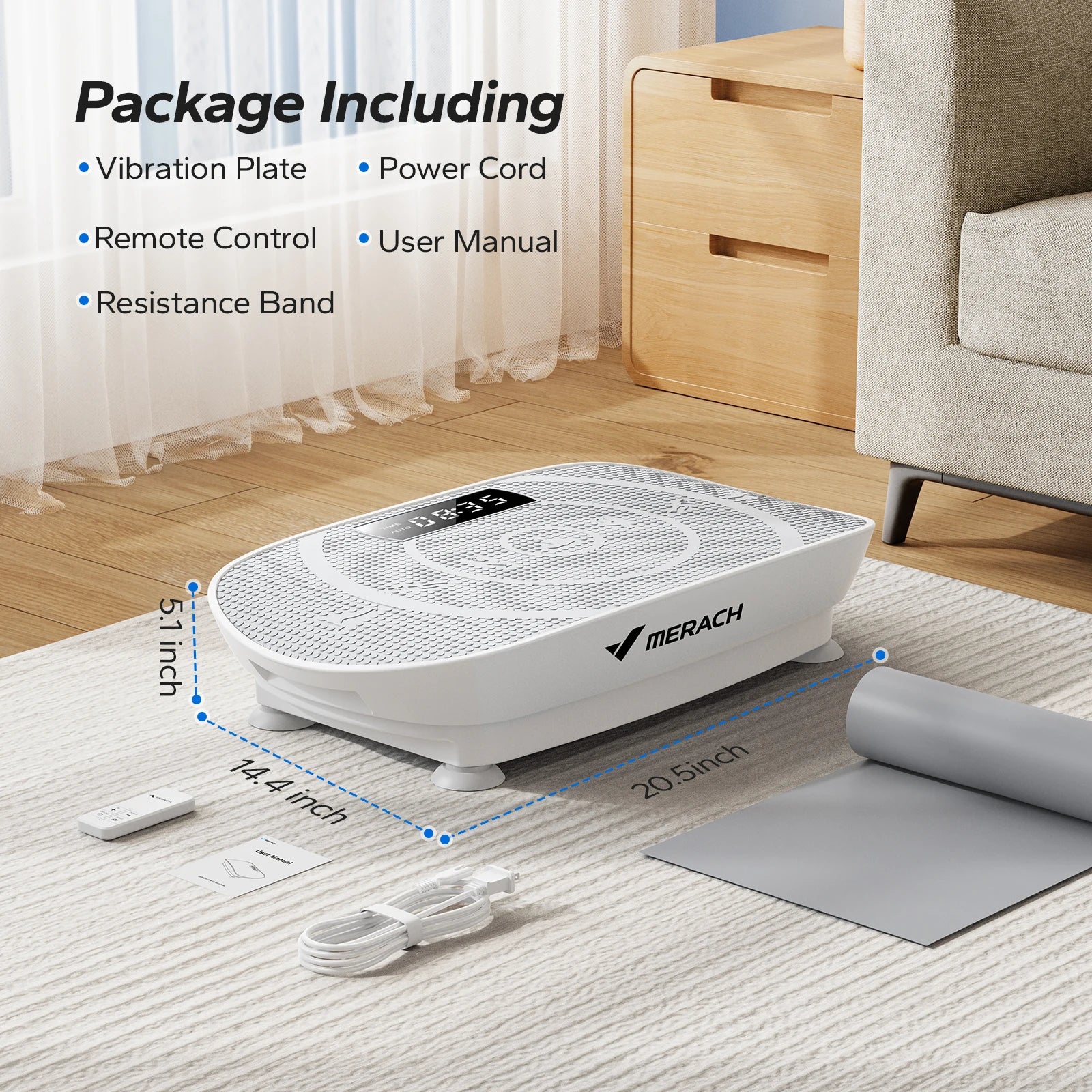 Vibration Plate Exercise Machine For Whole Body