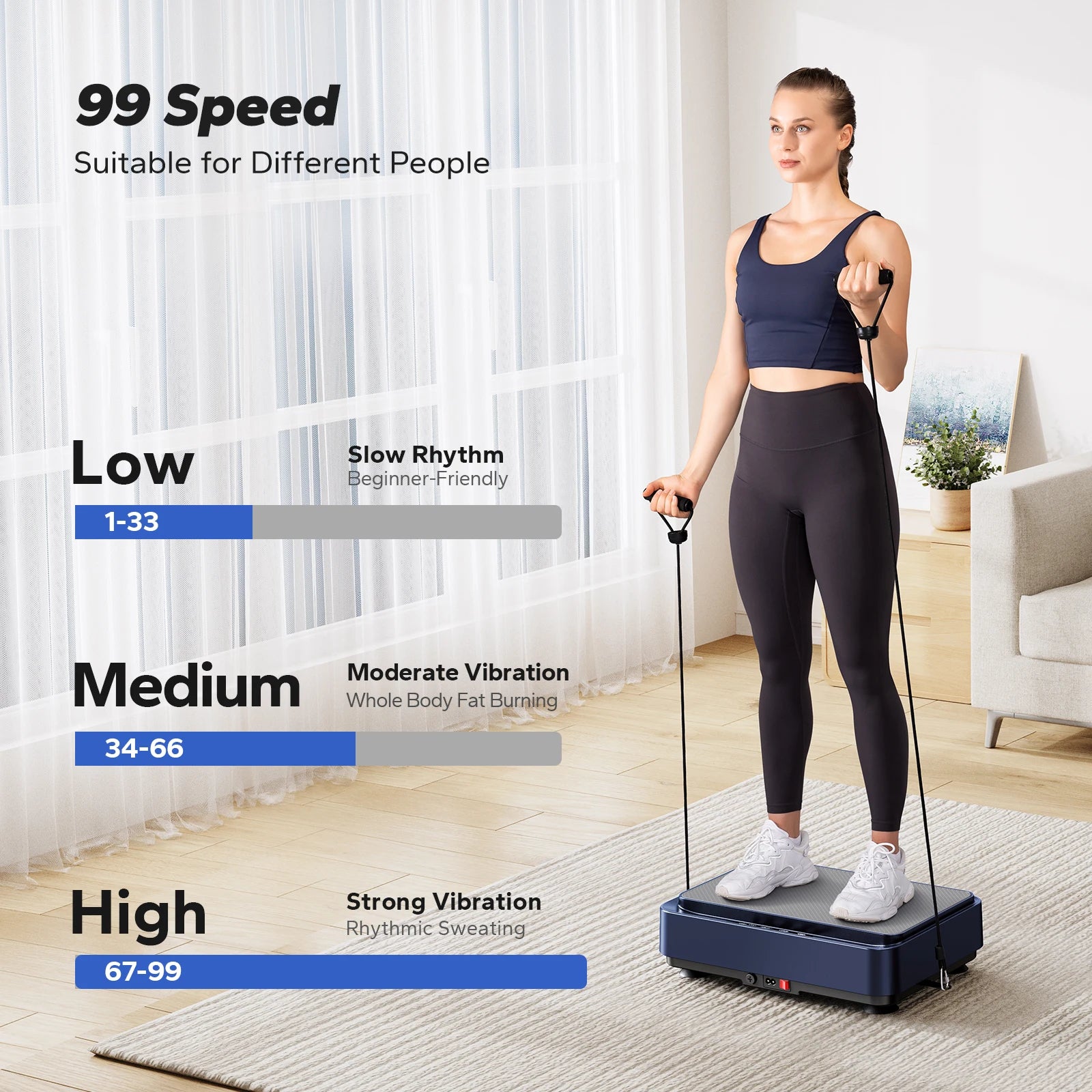 Vibration Plate Exercise Machine