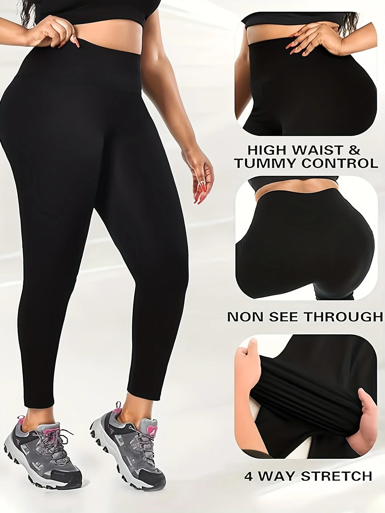High Waist Yoga Leggings  With Pockets
