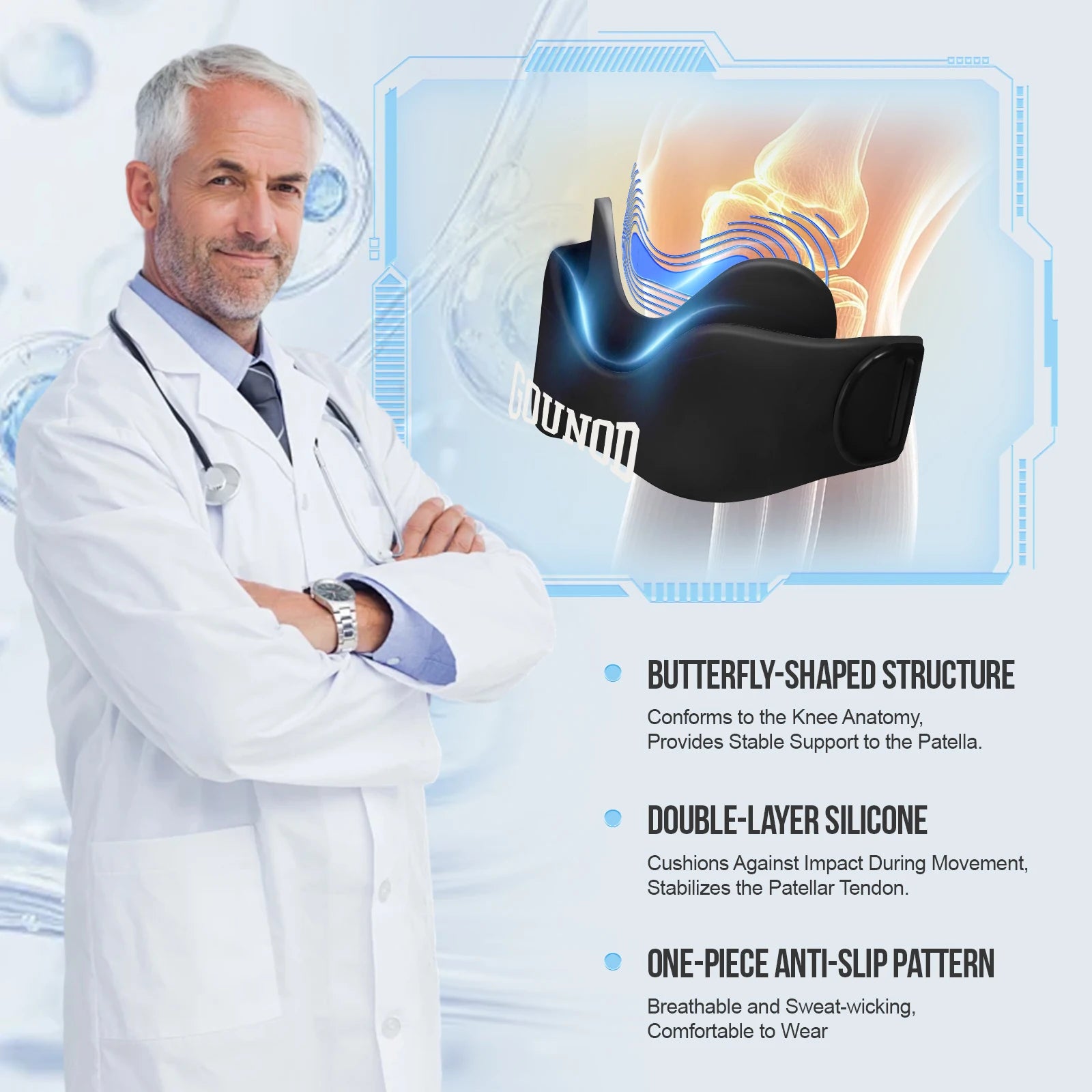 2pcs Patellar Tendon Support (Basketball)