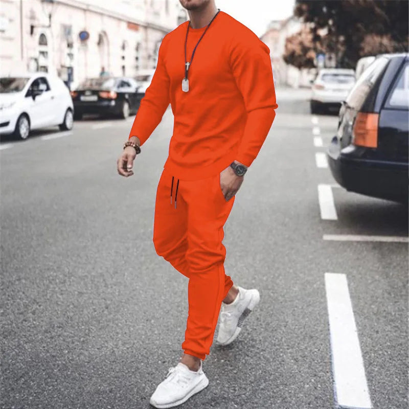 2025 Men's Jogger Sports Suit
