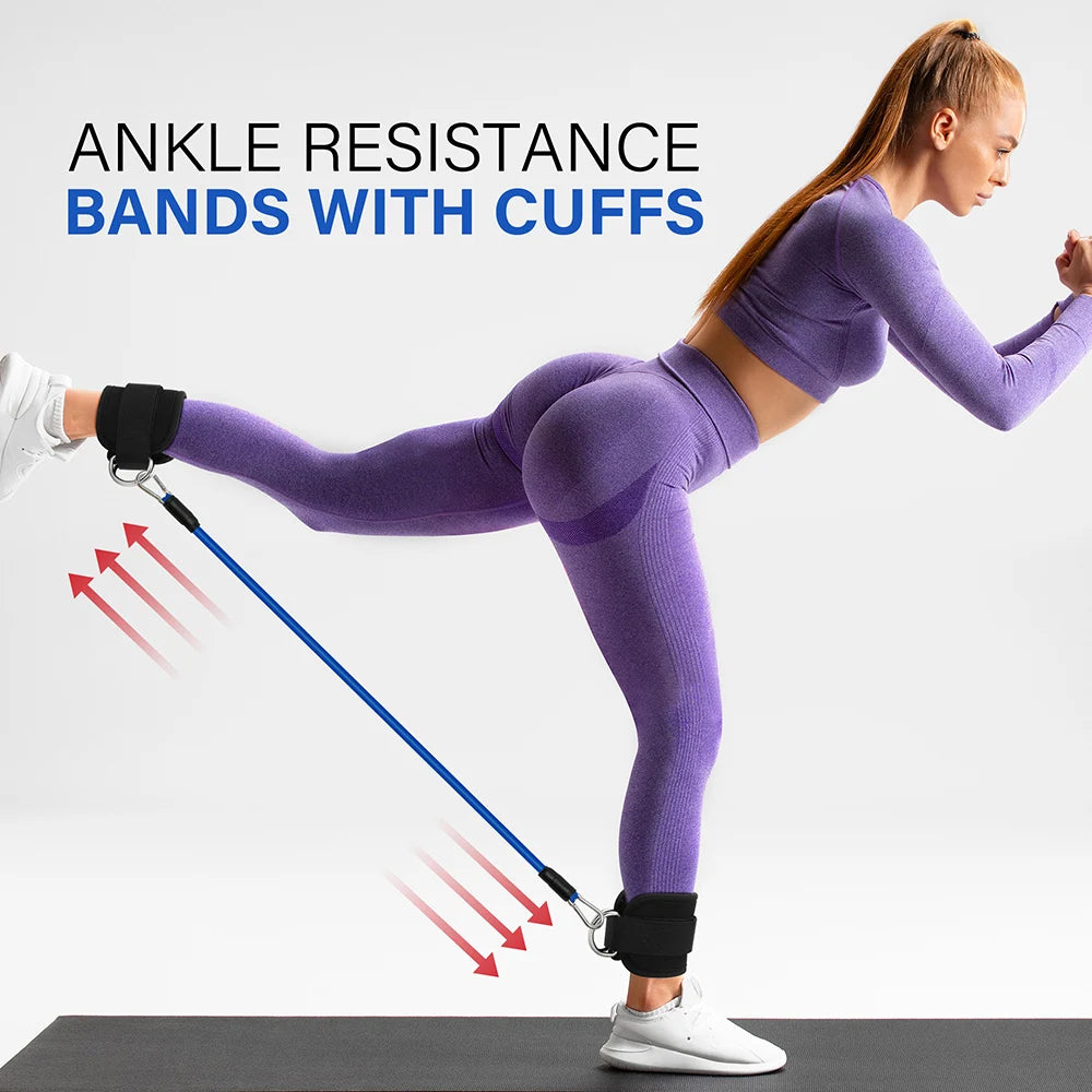 TPE Resistance Bands Ankle Straps