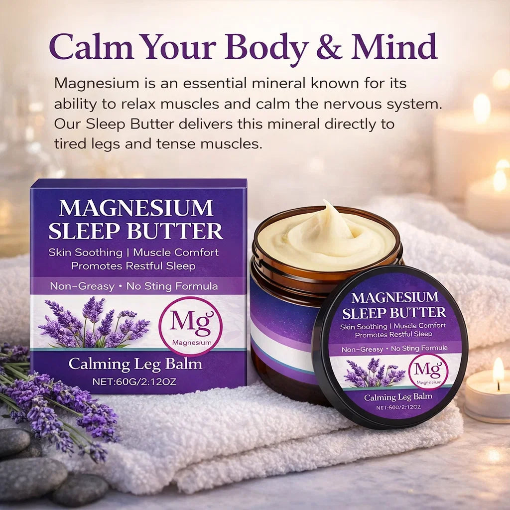 Calming Body Butter Muscle Relaxation Rub