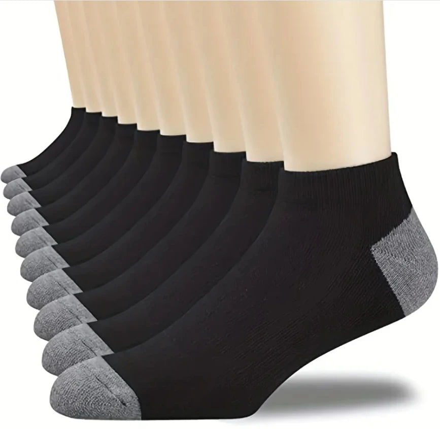 10/5/3pairs Breathable Sports Socks for Men
