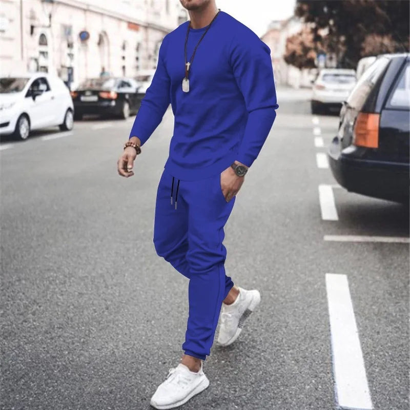 2025 Men's Jogger Sports Suit