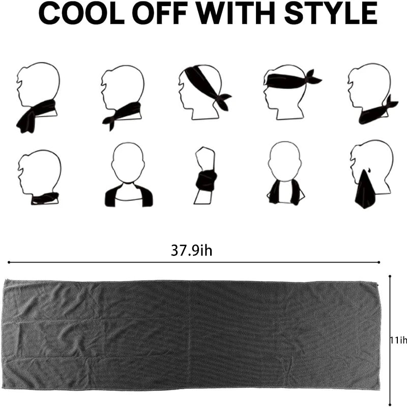 1-Pack Sports Cooling Towel - Workouts