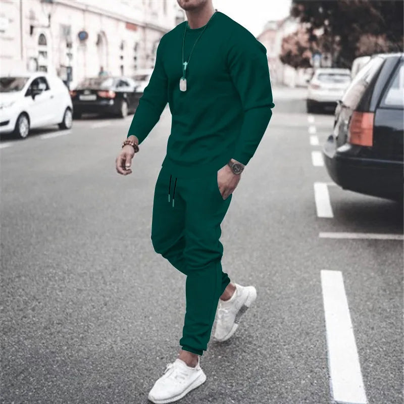 2025 Men's Jogger Sports Suit