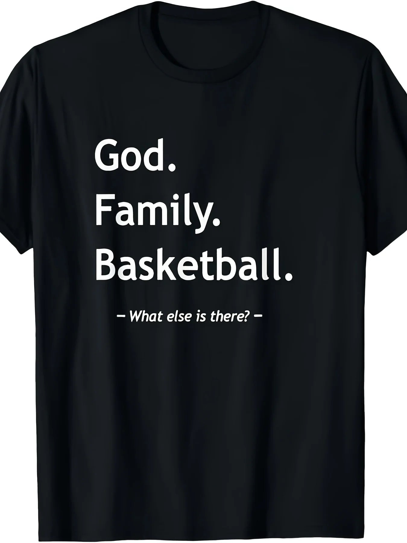 God Family Basketball Graphic Tee