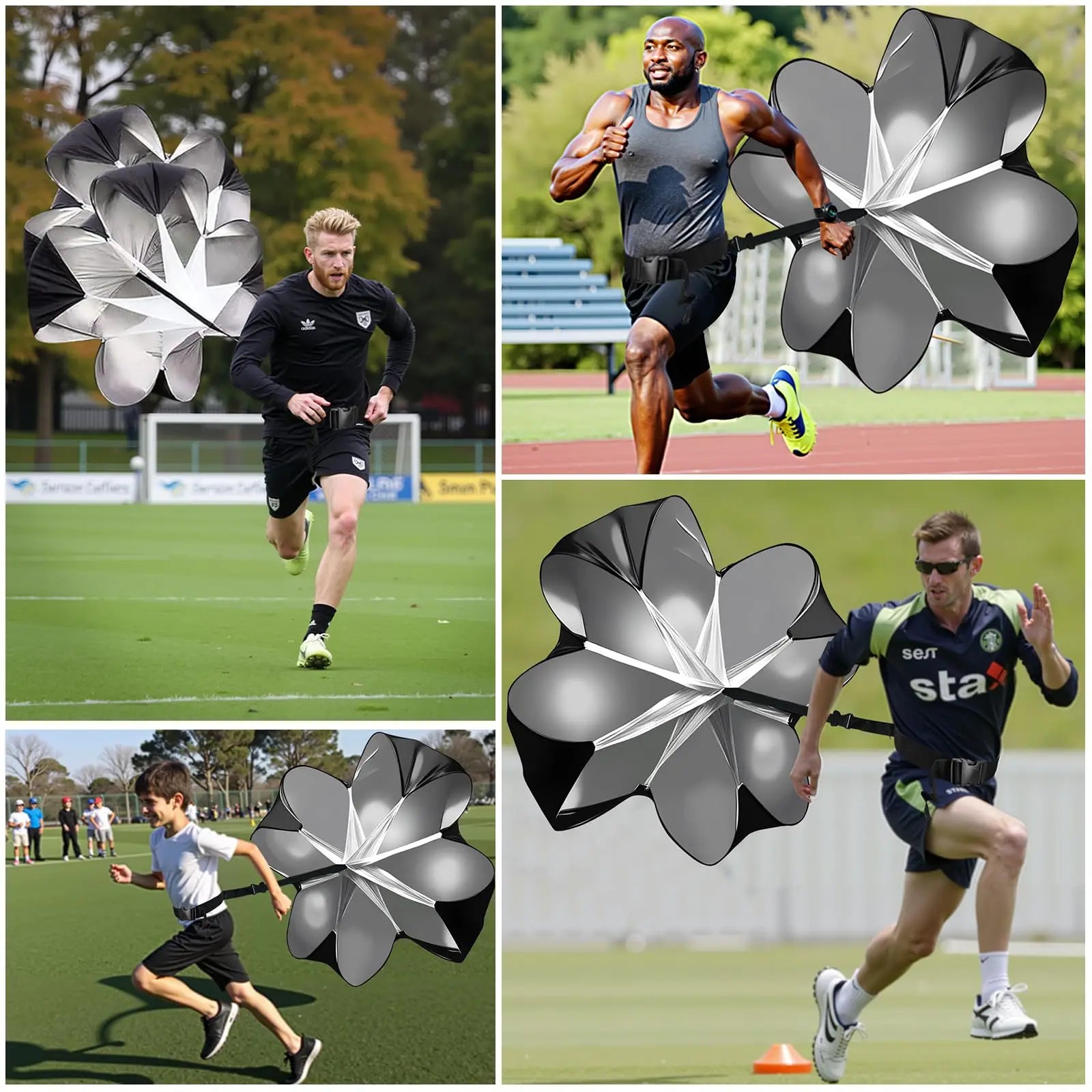 Buckle Belt Speed Parachute; Agility Speed Training