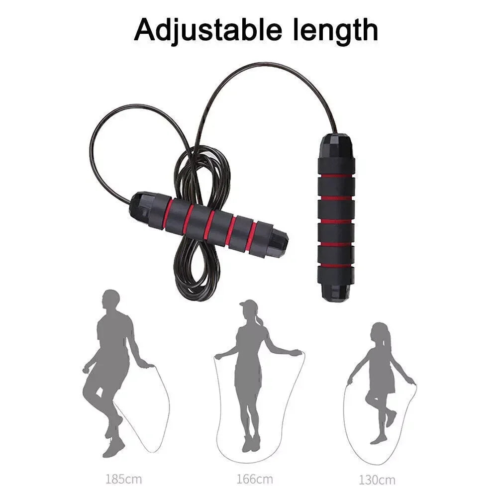 Fast Steel Wire Jump Rope For Fitness