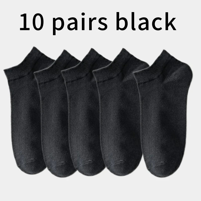 10/5/3pairs Breathable Sports Socks for Men