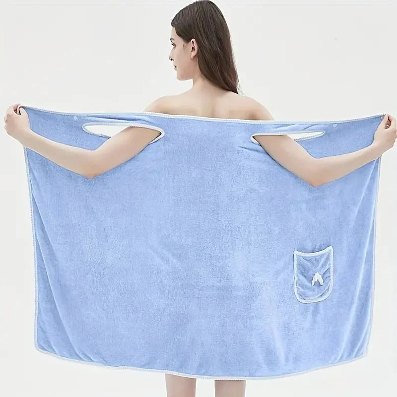Wearable Bath Towel, Gym Towel, Adults