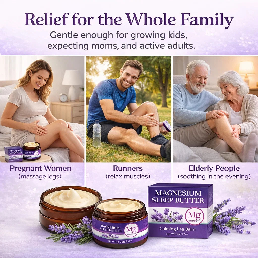 Calming Body Butter Muscle Relaxation Rub