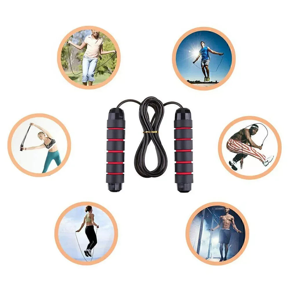 Fast Steel Wire Jump Rope For Fitness