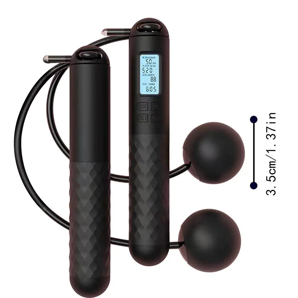 Smart Cordless Weighted Skipping Rope For Fitness Accessories