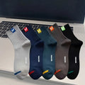 5 Pairs Men's Anti-Odor Thick Long Socks