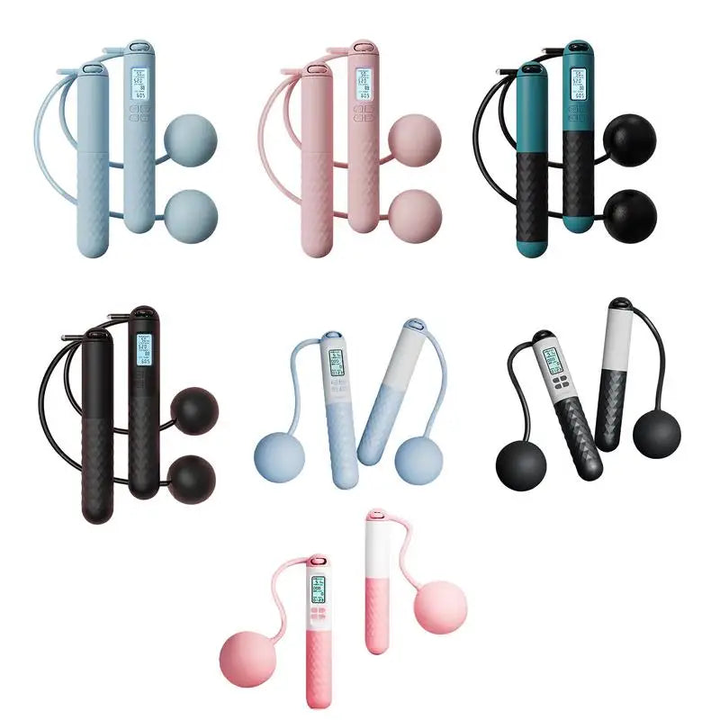 Smart Cordless Weighted Skipping Rope For Fitness Accessories