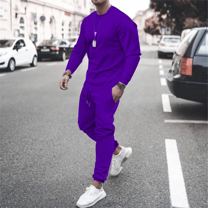 2025 Men's Jogger Sports Suit