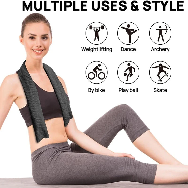 1-Pack Sports Cooling Towel - Workouts