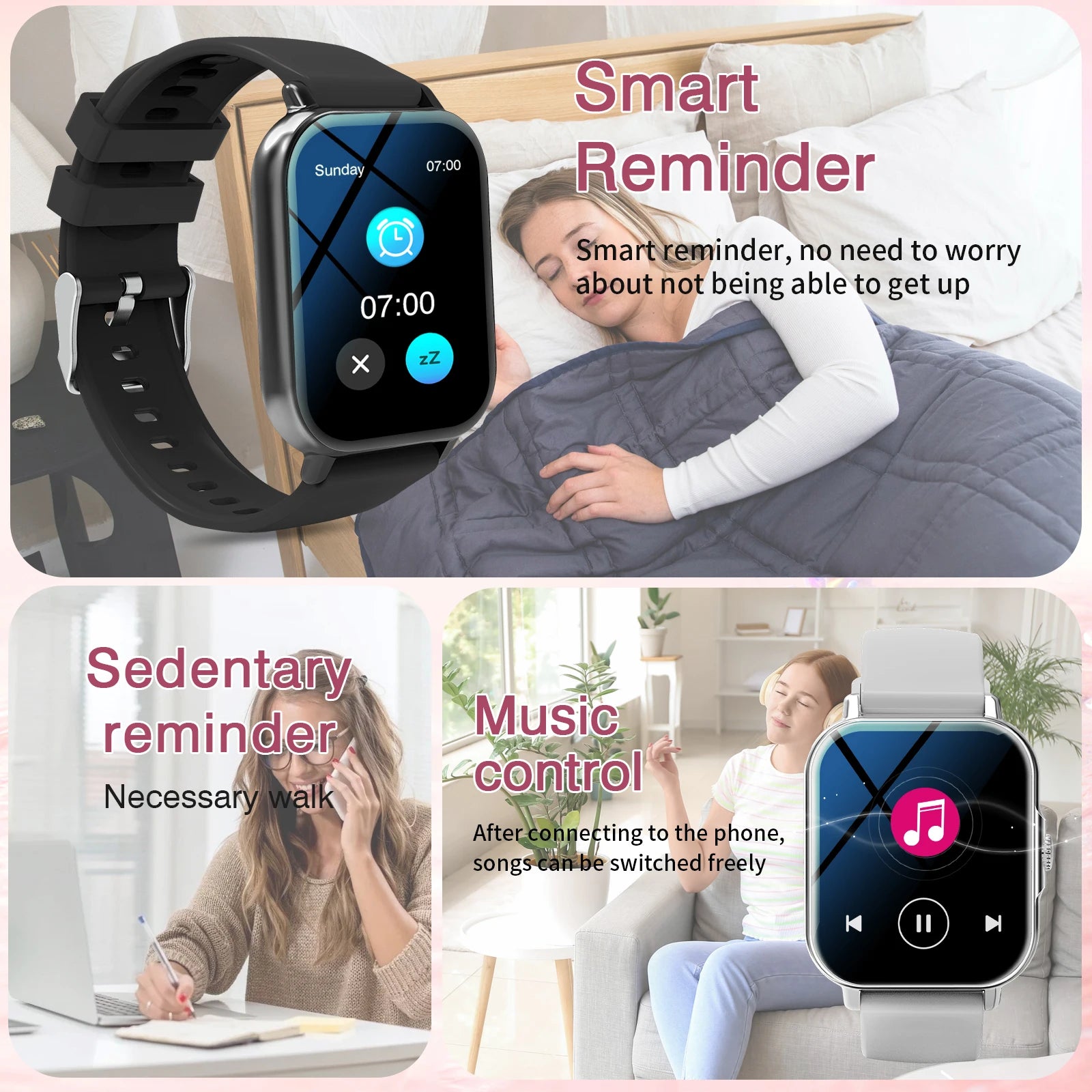 Smart watch, for men and women