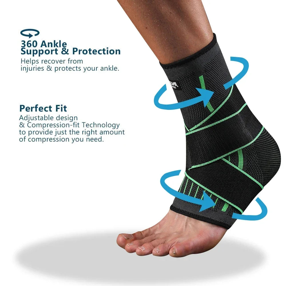 1 Pcs Ankle Brace Compression Sleeve
