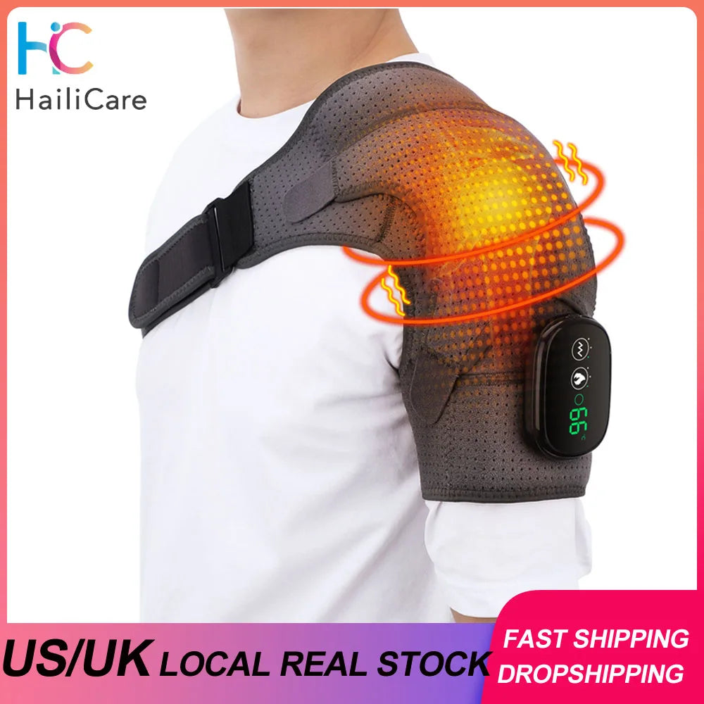 Electric Heating Shoulder Massage Brace