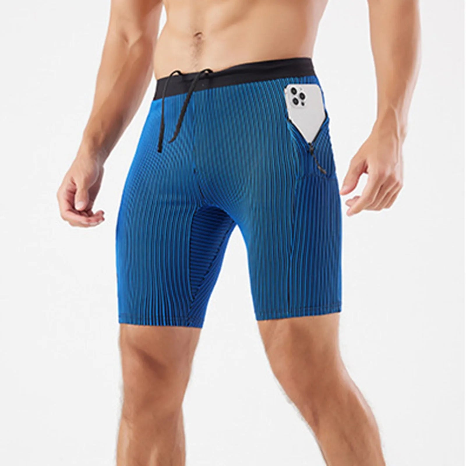 Mens Tight Stretch Basketball Compression Shorts