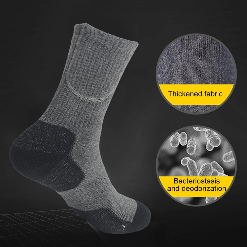 USB Electric Heated Skiing Socks/Unisex