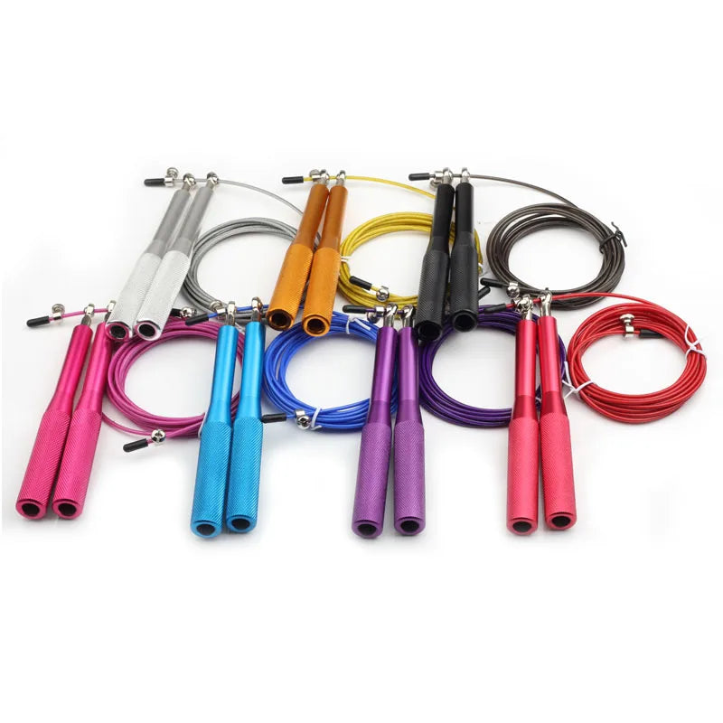 Crossfit Heavy Steel Wire Speed Jump Rope