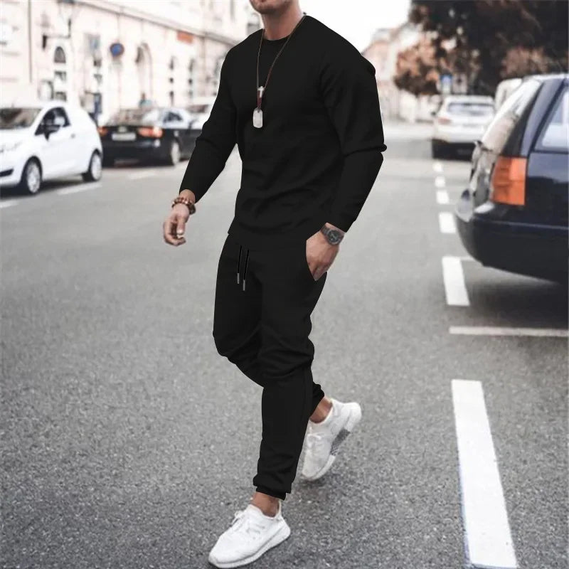 2025 Men's Jogger Sports Suit