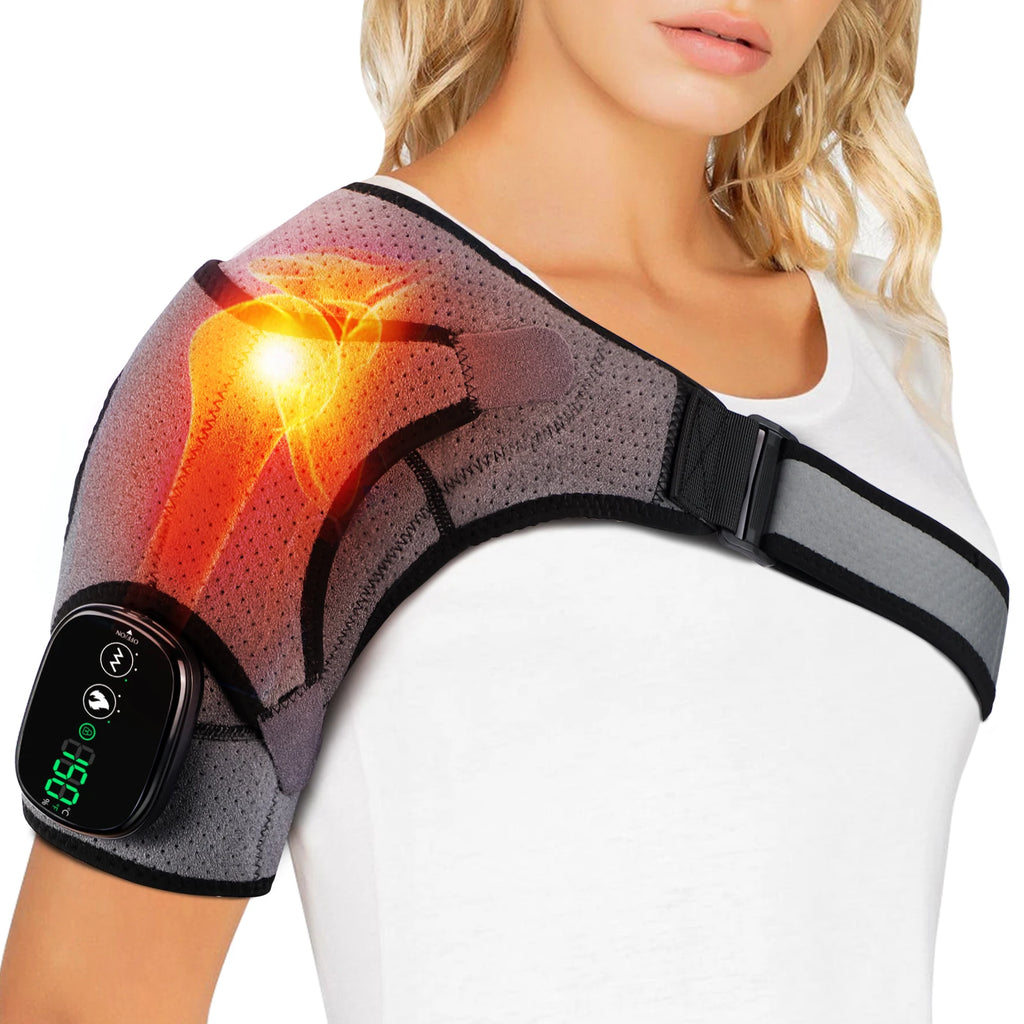 Electric Heating Shoulder Massage Brace