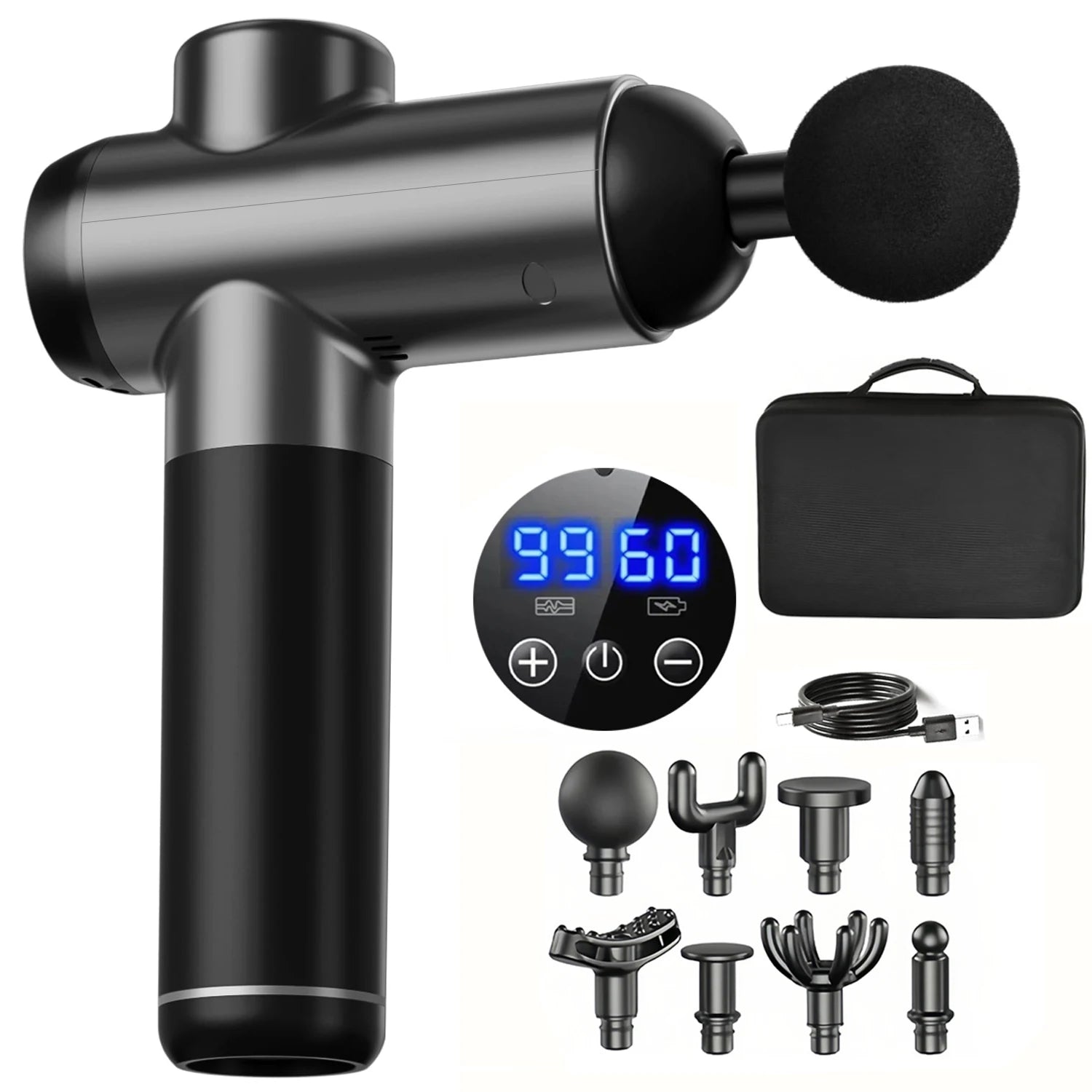 Rechargeable Cordless Percussion Massage Gun for Athletes