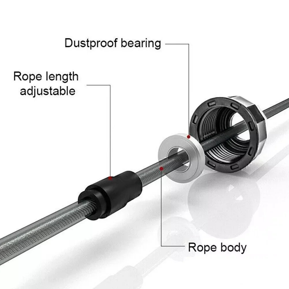 Fast Steel Wire Jump Rope For Fitness