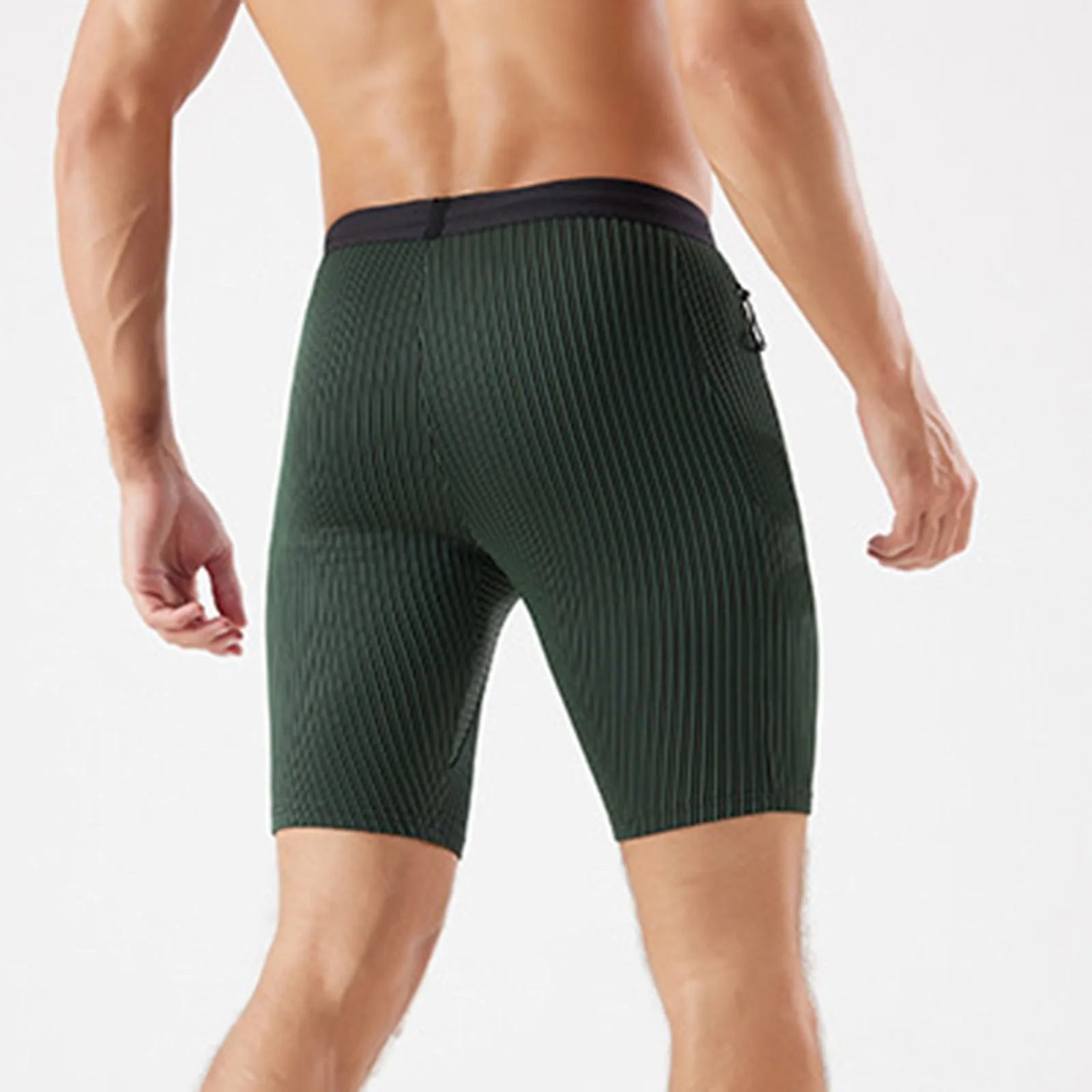 Mens Tight Stretch Basketball Compression Shorts