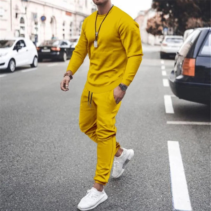 2025 Men's Jogger Sports Suit