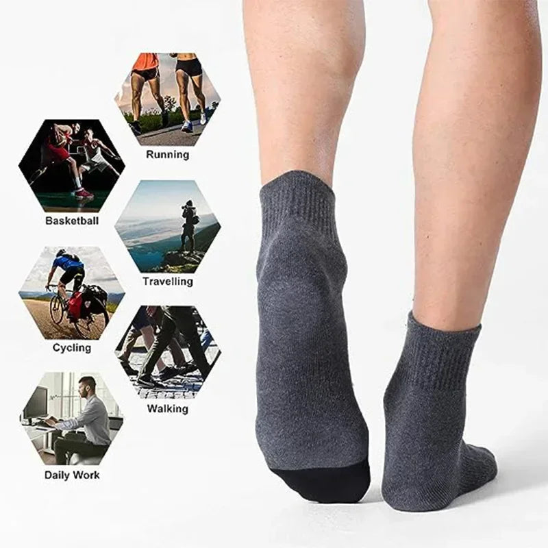 10 Pairs Unisex Sports Socks