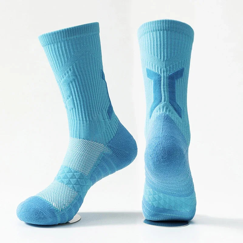 Men's Professional Basketball Training Elite Breathable Sports Sock