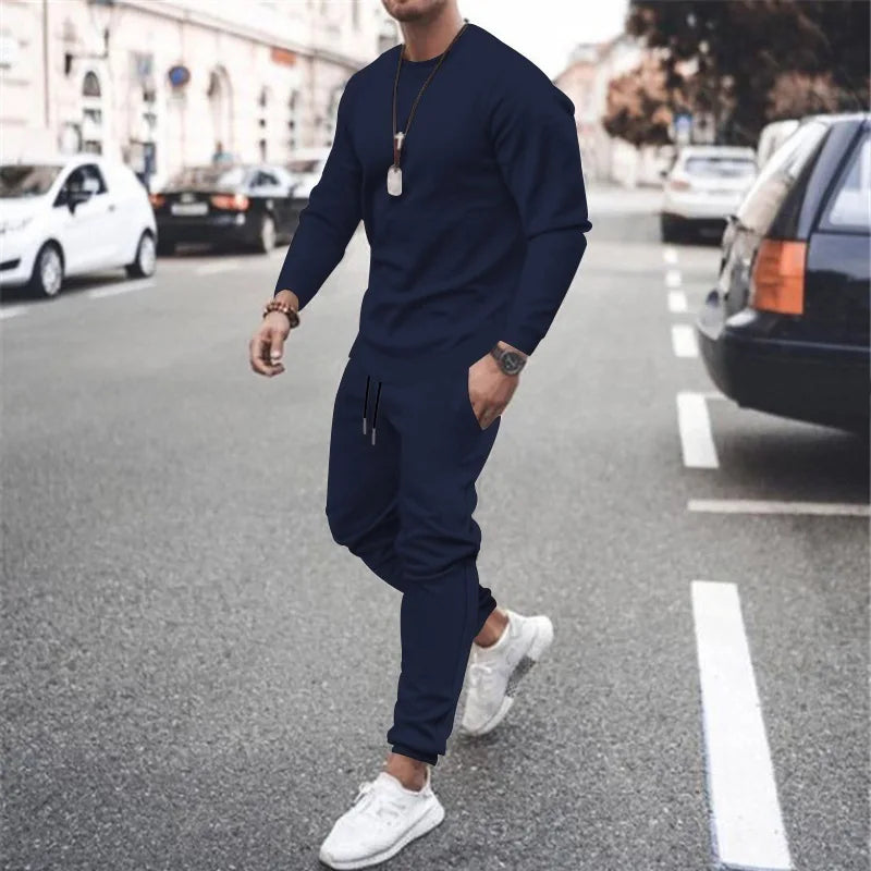 2025 Men's Jogger Sports Suit