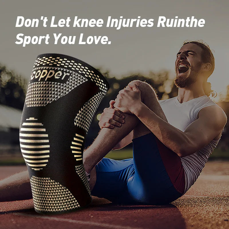 2-Pack Copper Ion Sports Knee Brace