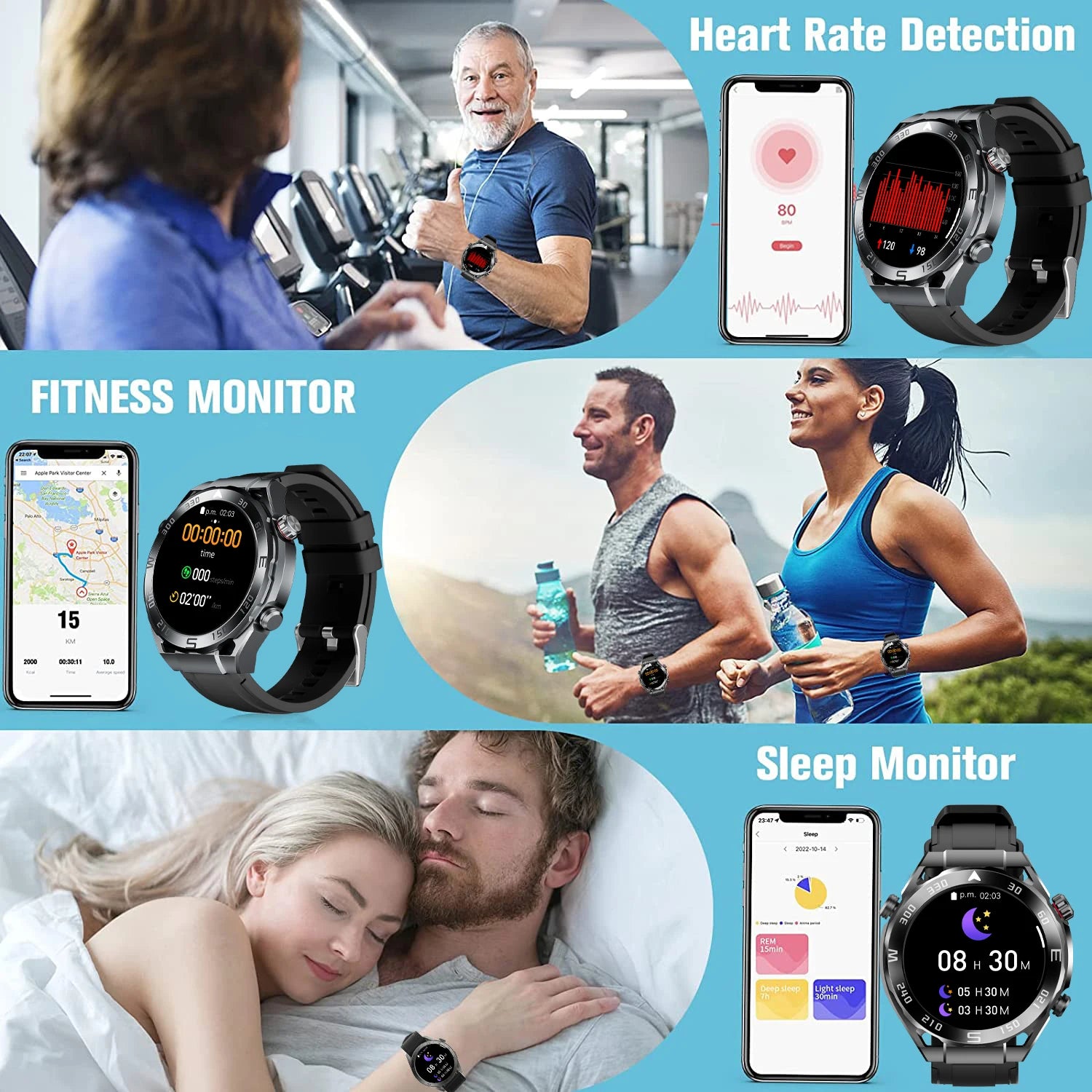 Sports Smart Watch For Android IOS