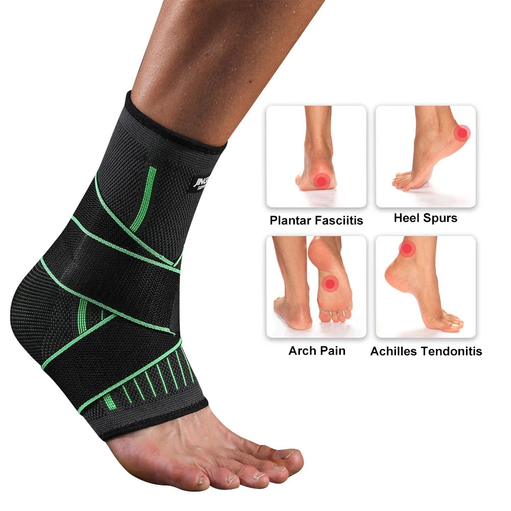 1 Pcs Ankle Brace Compression Sleeve