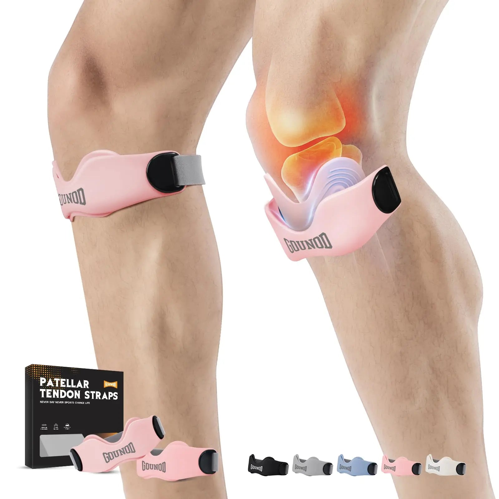 2pcs Patellar Tendon Support (Basketball)