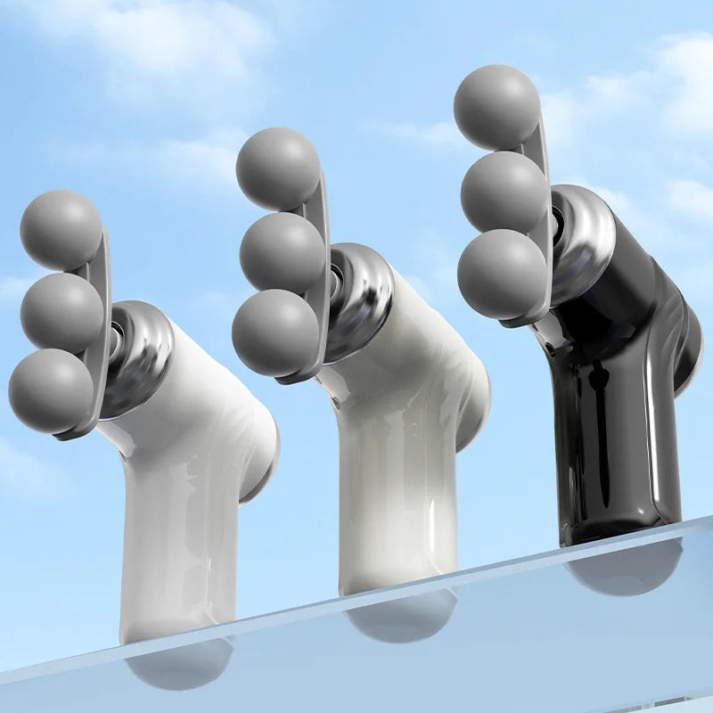 Triple mini fascia gun with 6 modes of exercise