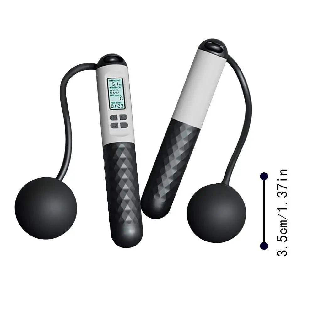 Smart Cordless Weighted Skipping Rope For Fitness Accessories