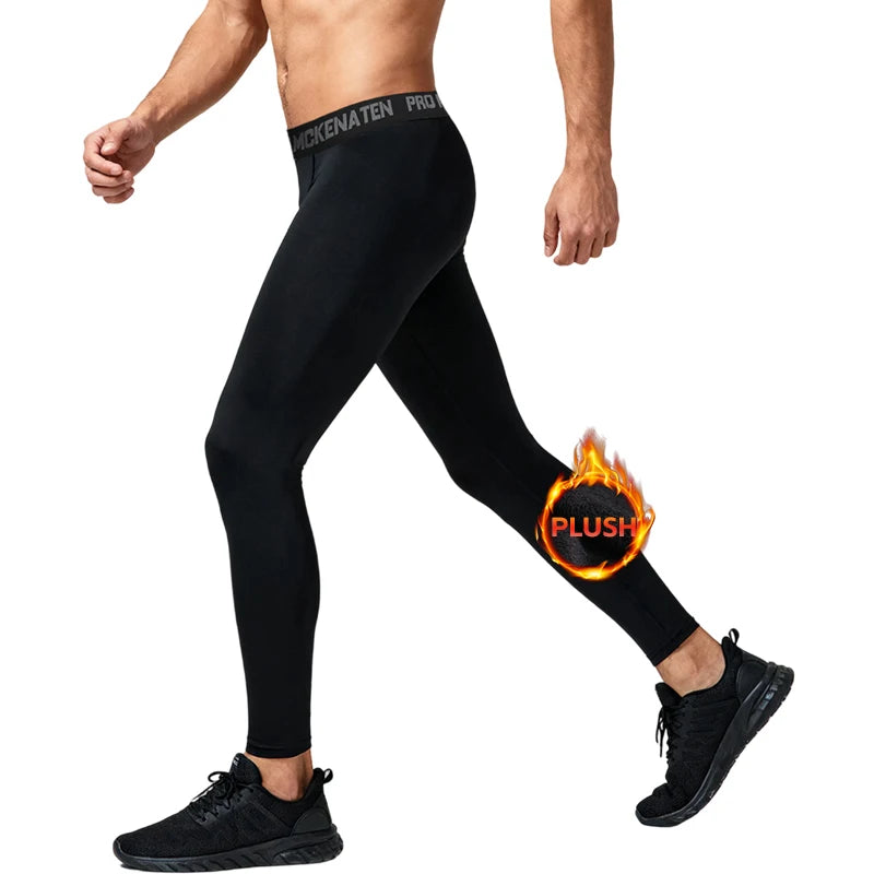 2 Pairs Men's Fleece Winter Thermal Pants