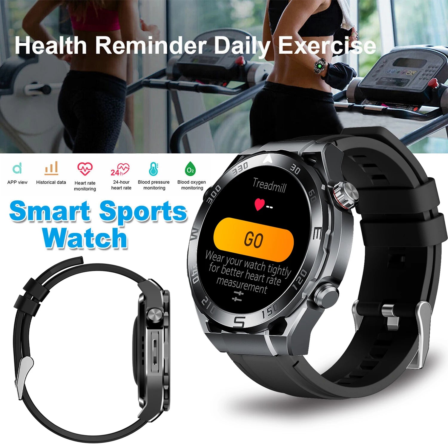 Sports Smart Watch For Android IOS