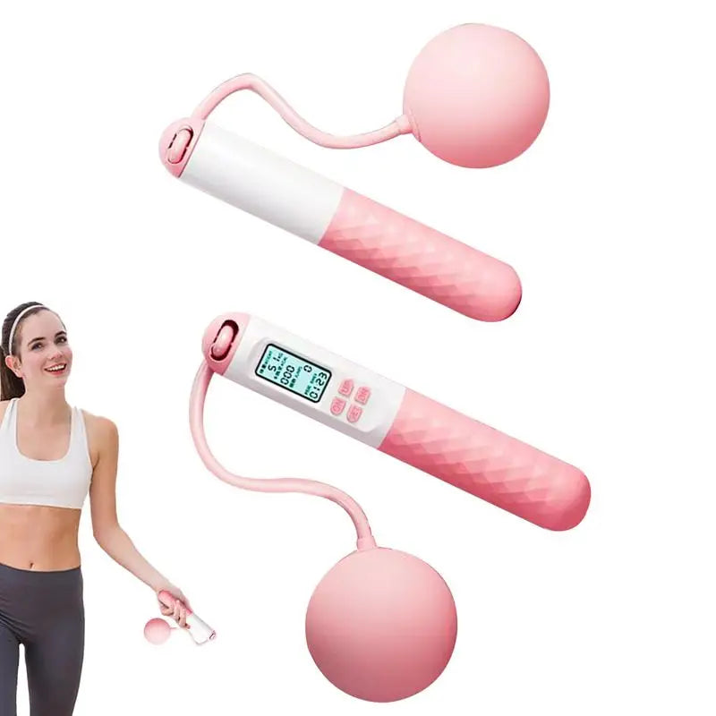 Smart Cordless Weighted Skipping Rope For Fitness Accessories